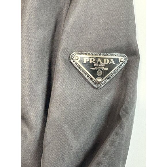 Prada Re-Nylon Bomber Jacket SGH038 in Nero - Picture 5 of 8